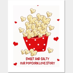 Our Popcorn Love Story Posters and Art